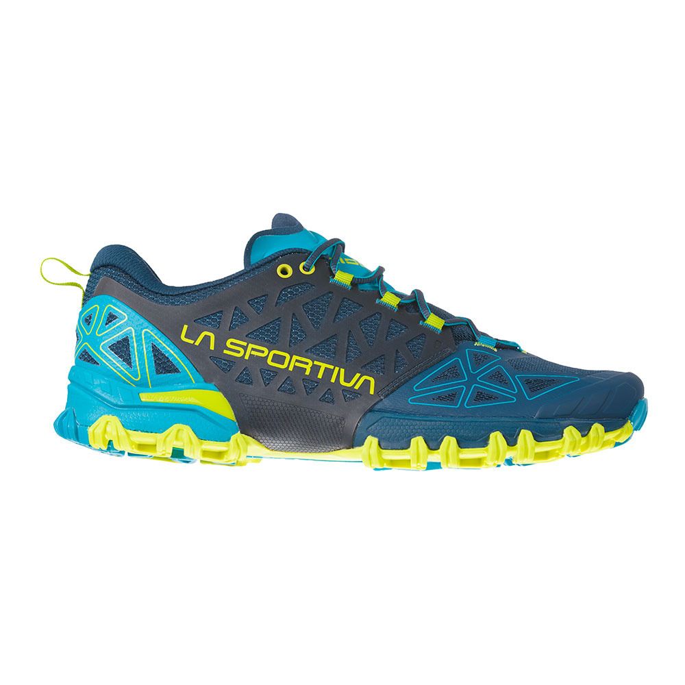 La Sportiva BUSHIDO II - Chaussures de trail Homme opal/apple green