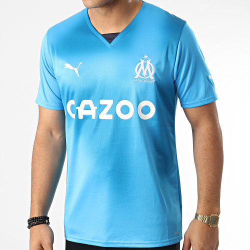 Maillot De Foot OM 3rd Replica 766103 Bleu Clair
