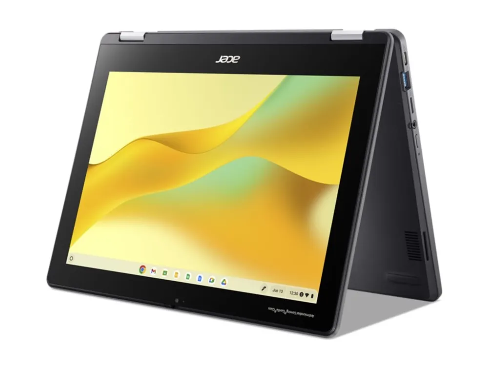 Acer Chromebook Spin 512 R856TN-TCO - Flipdesign - Intel N-series - N100 / op til 3.4 GHz - Chrome OS - UHD Graphics - 8 GB RAM - 64 GB eMMC - 12