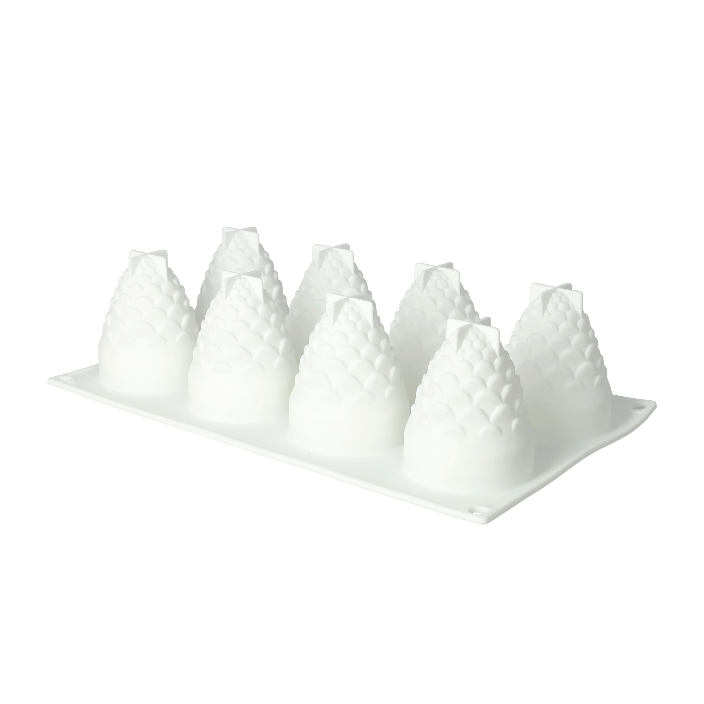 (8-fach) Silikon Trend Früchte Kuchen Form DIY Gussform für Virale Frucht Desserts - Pinienkern