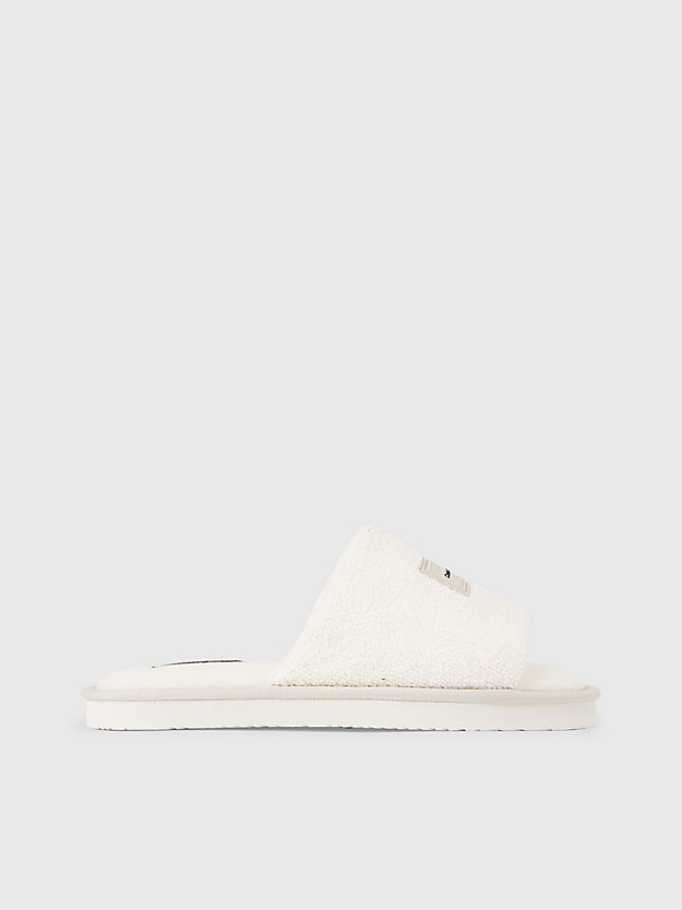 Pantufas de pele de carneiro sintética