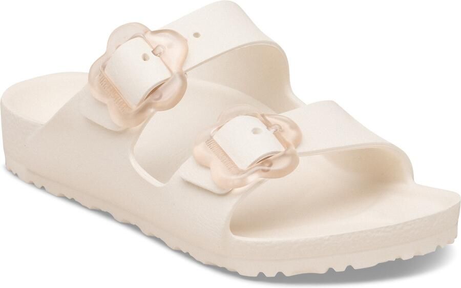 Birkenstock Kid's Arizona Flower EVA Sandalen Narrow beige