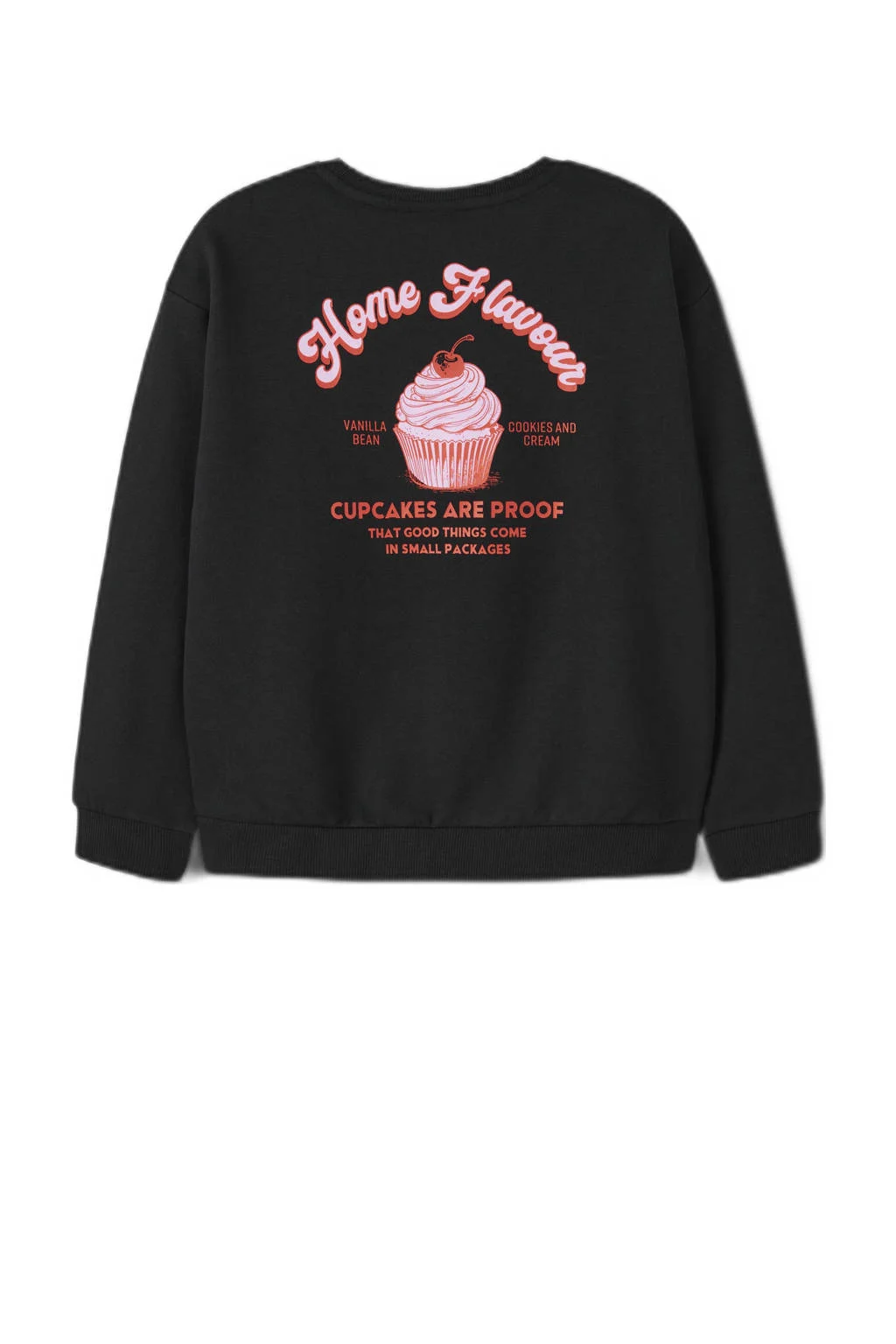 NAME IT KIDS sweater zwart