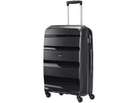 American Tourister Bon Air, Spinner, Sort, Polypropylen (PP), 4 hjul, 1 stk, 53 L