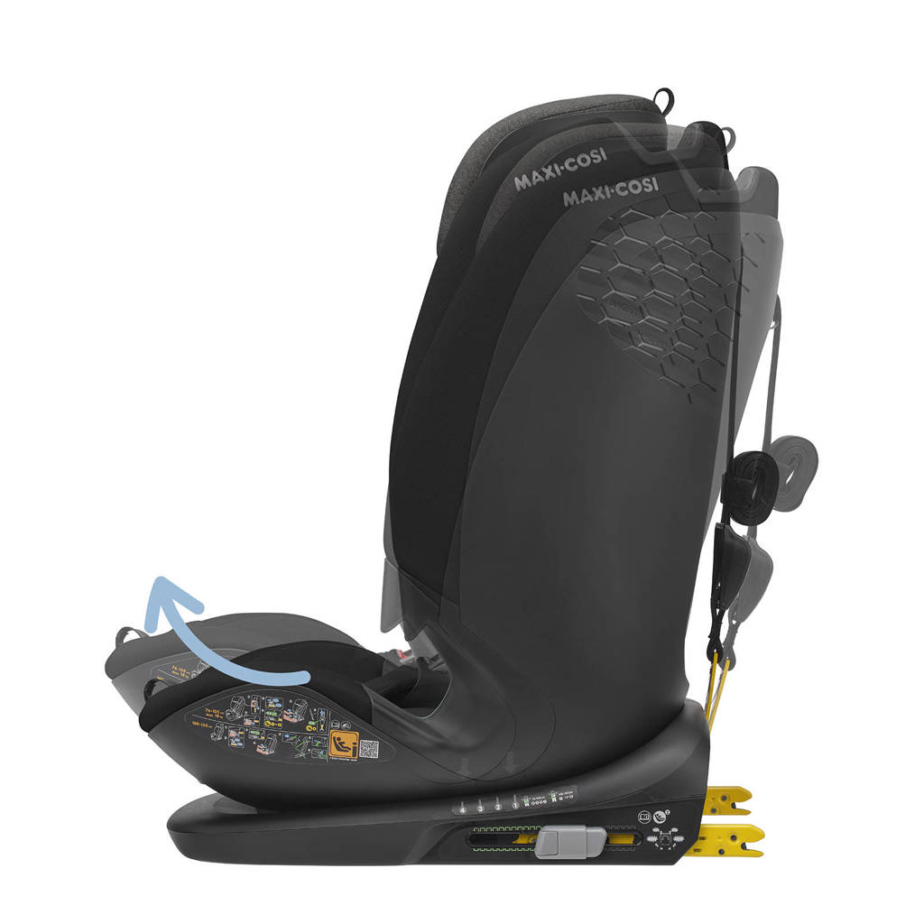 Fijne stoel.Plus i-Sizeautostoel - Authentic Black