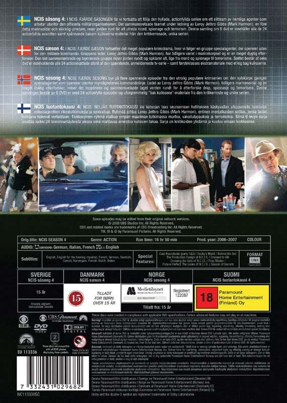 NCIS - Sæson 4 - DVD
