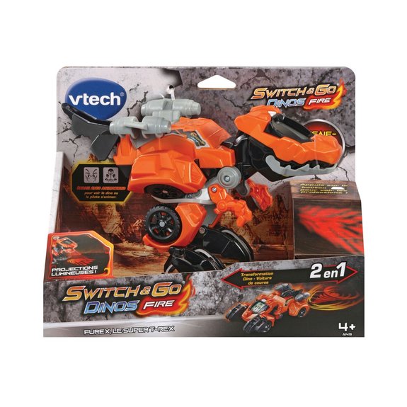 Switch & Go Dinos Fire : Furex, le super T-rex