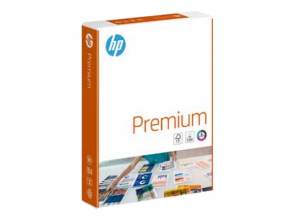Printerpapir HP Premium A4 (210 x 297 mm) 80 g/m² hvid - (500 ark)