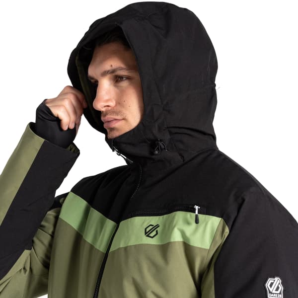 Veste de ski DARE 2B EAGLE II JKT BLACK/OLIVINE GREEN