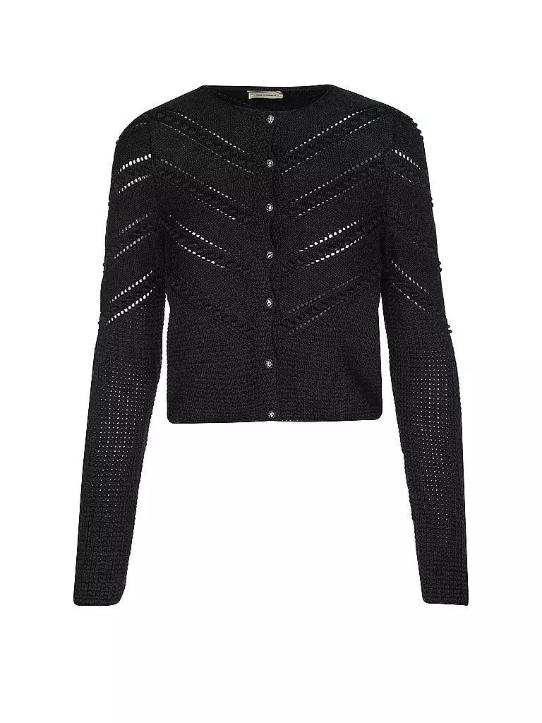 GOTTSEIDANK Trachten Strickjacke OPHELIA schwarz