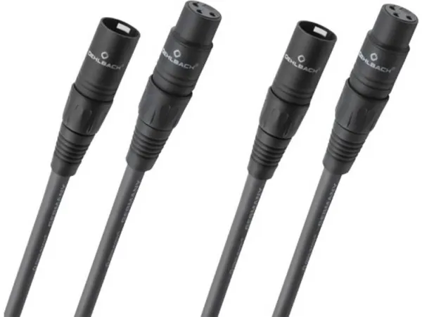 Oehlbach NF 14 Master X XLR Forbindelsesledning [1x XLR-stik - 1x XLR-tilslutning] 1.00 m Antracit