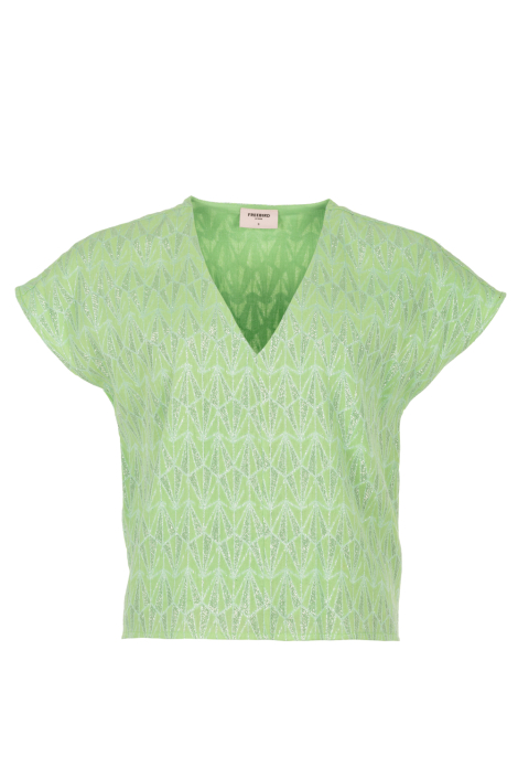 Freebird groene dames blouse