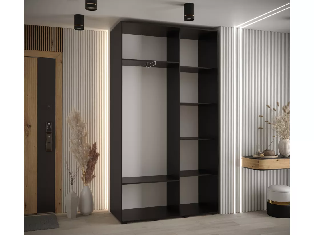 ARMOIRE DAVOS 11 À PORTES COULISSANTES 235,2/130/45 2 portes