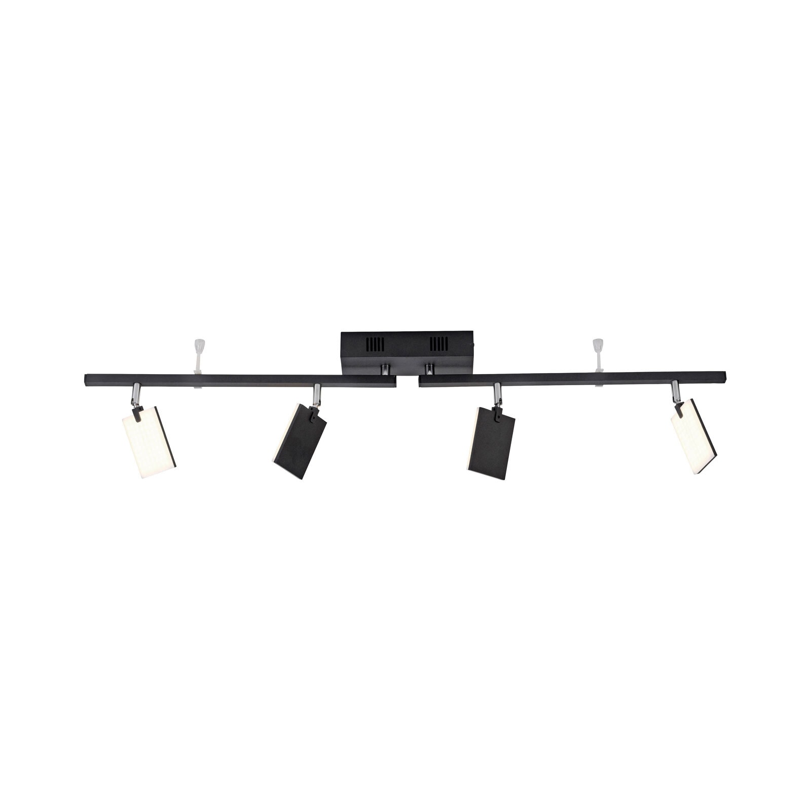 Paul Neuhaus LED Deckenlampe mit 4 Spots PURE-MIRA schwarz