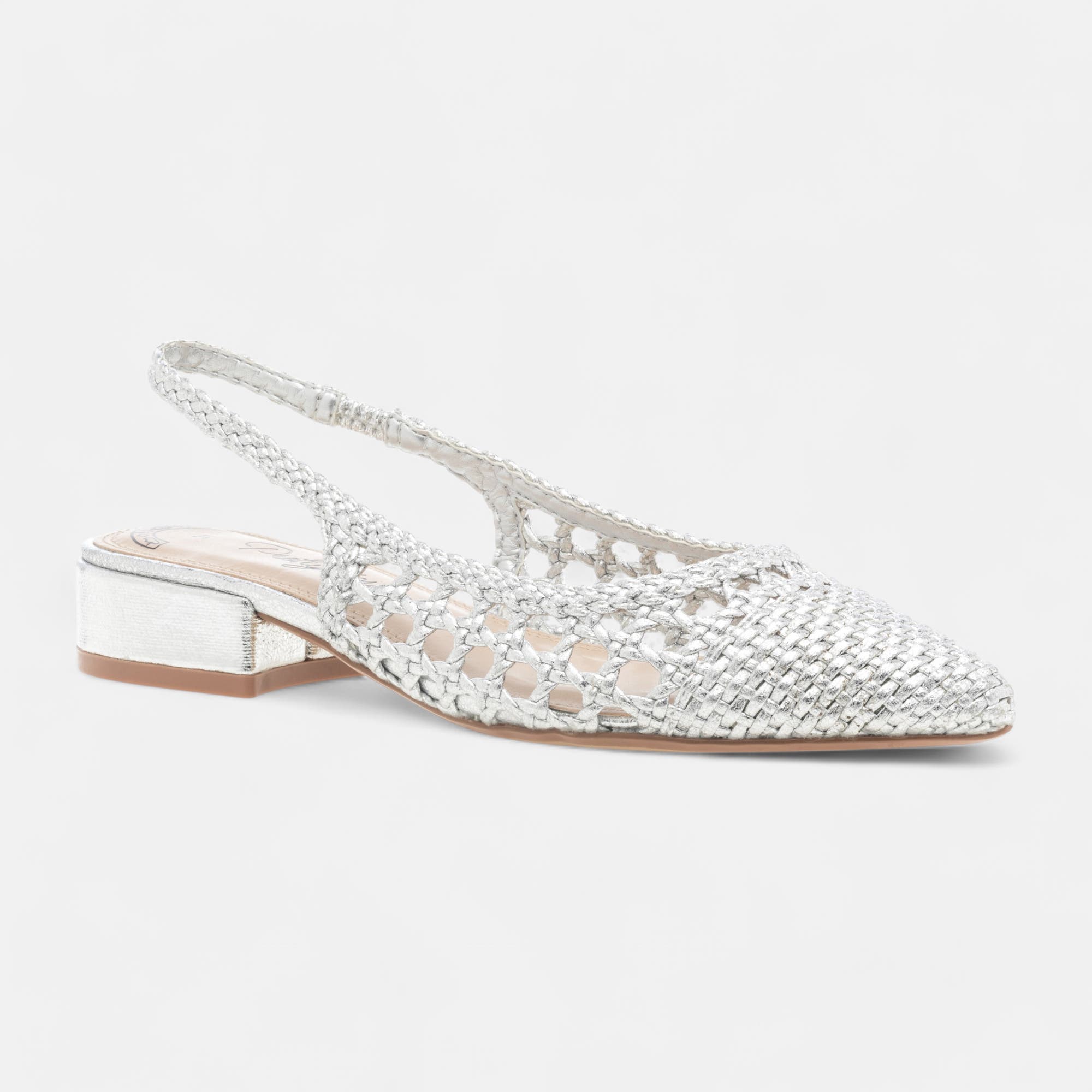 Mules Femme argent