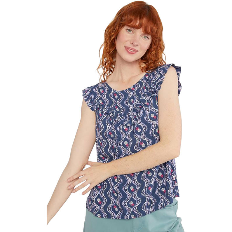 Blutsgeschwister Damen Wild Baby Doll Bluse