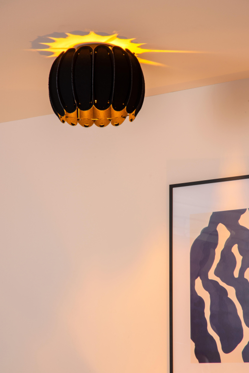 Lucide Spencer plafondlamp Ø30 grijs