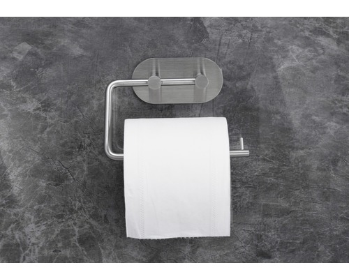 form&style zelfklevende toiletrolhouder, rond, roestvrij staal