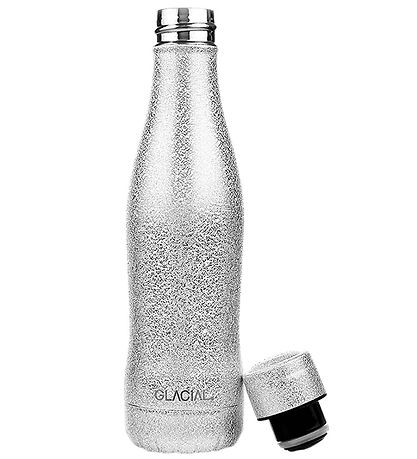 Glacial Termoflaske - 400 ml - Sølver