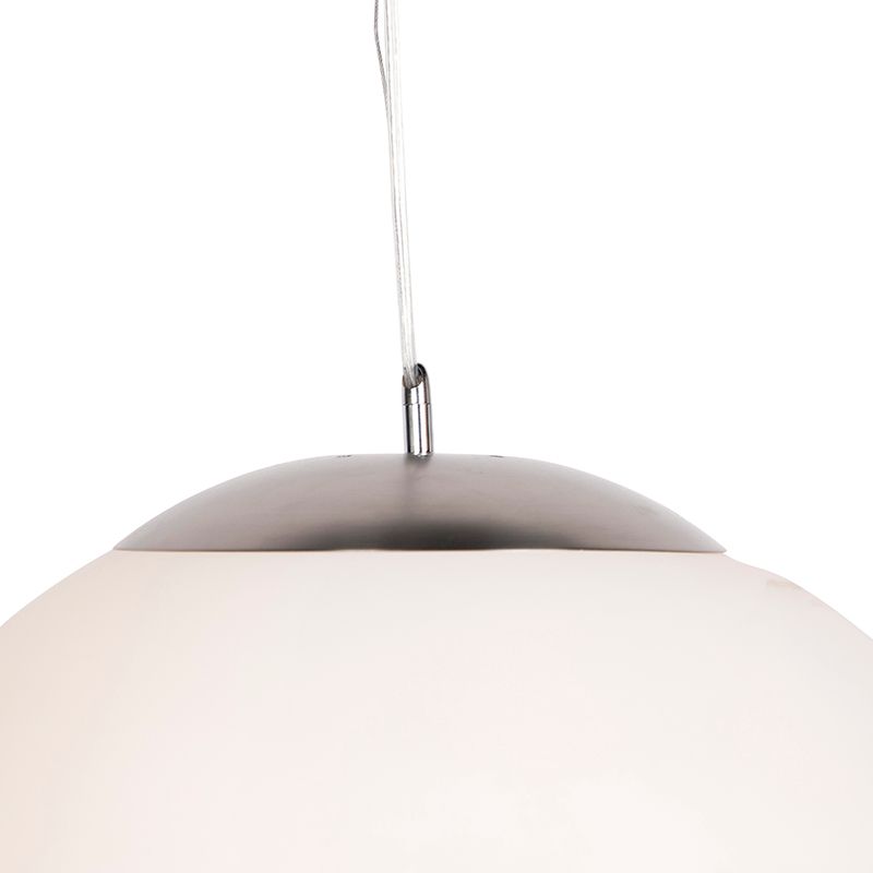 Scandinavische hanglamp opaal glas 50cm - Ball 50