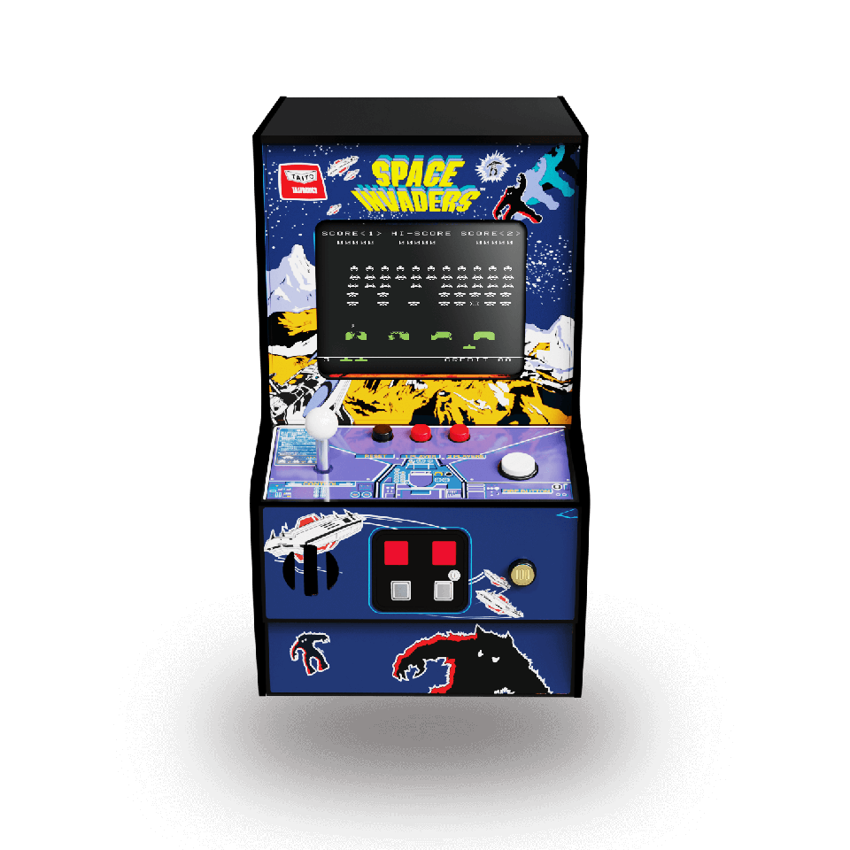 MY ARCADE -Micro Player Collectible Retro Space Invaders