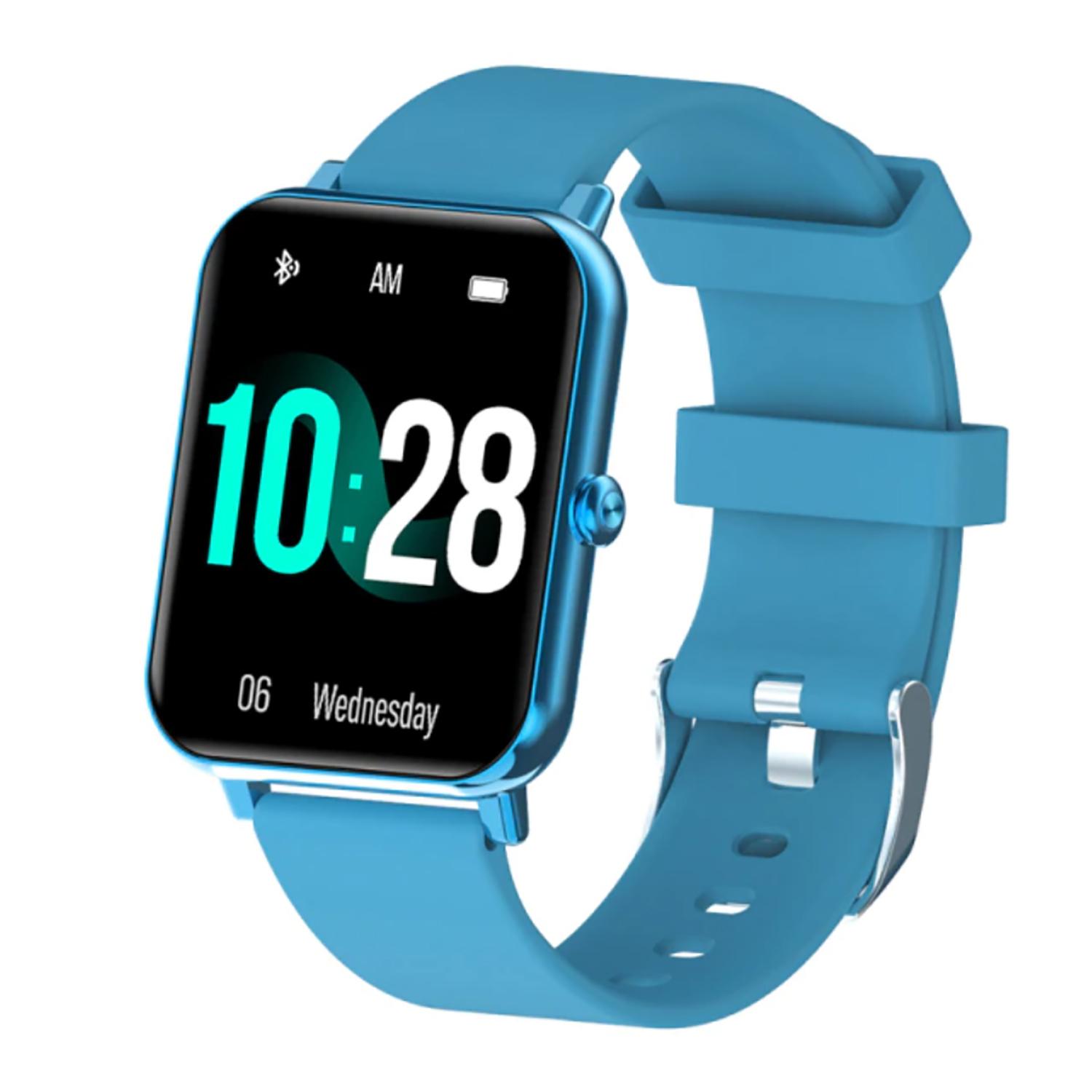 TPFNet Smart Watch / Fitness Tracker IP67 - Silikon Armband - Android & IOS - Rosa
