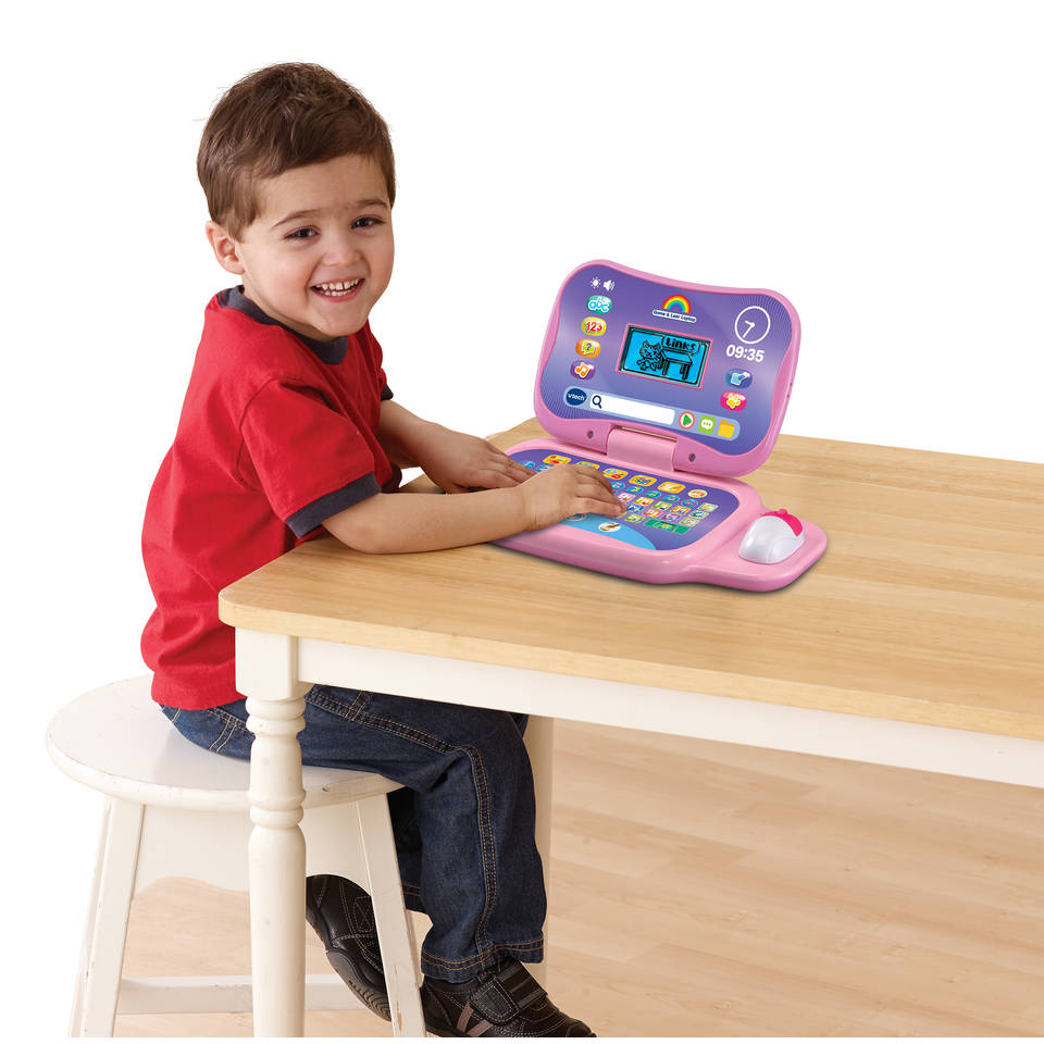 VTech Game & Leer laptop - roze