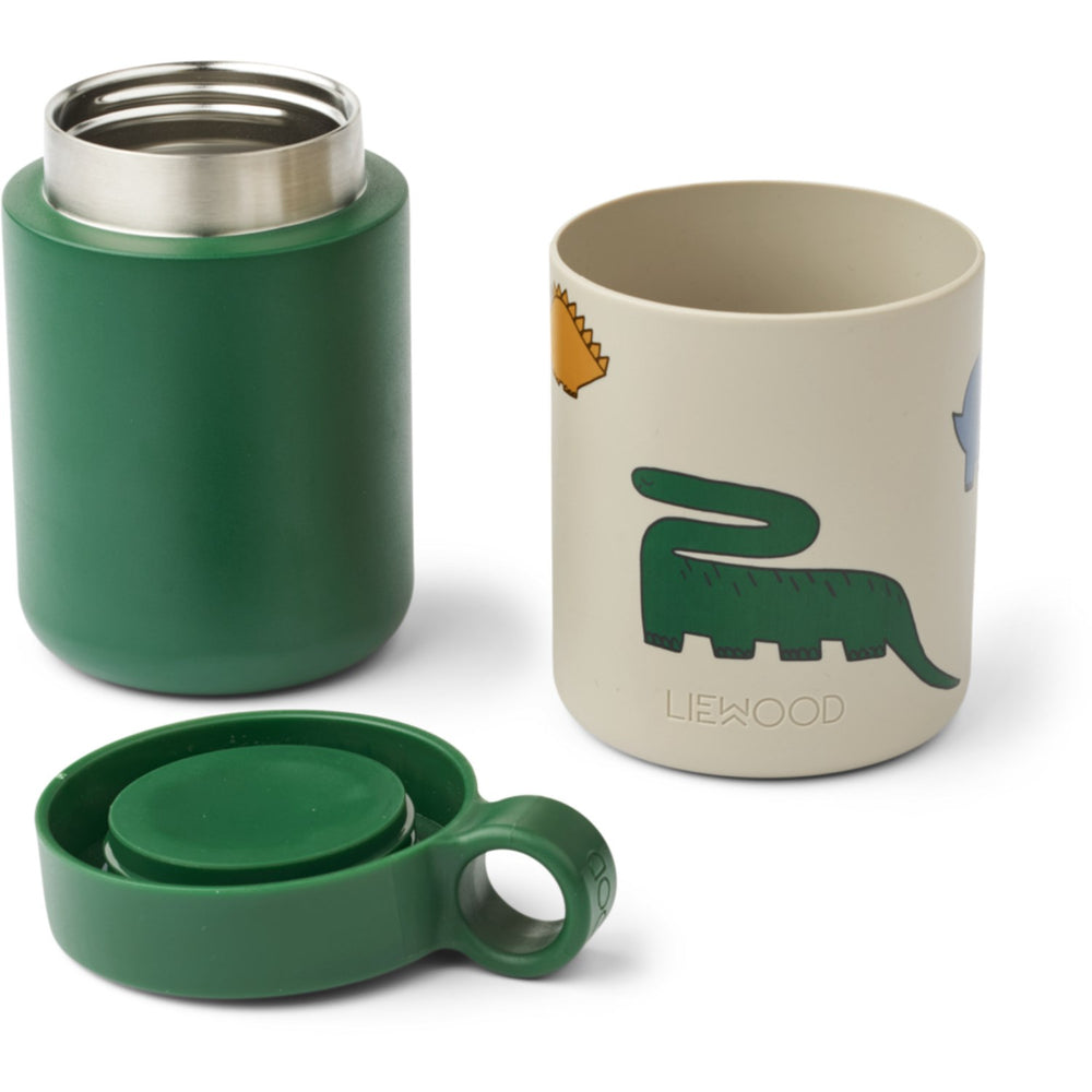 Køb LIEWOOD Dinosaurs / Mist Kian Food Jar