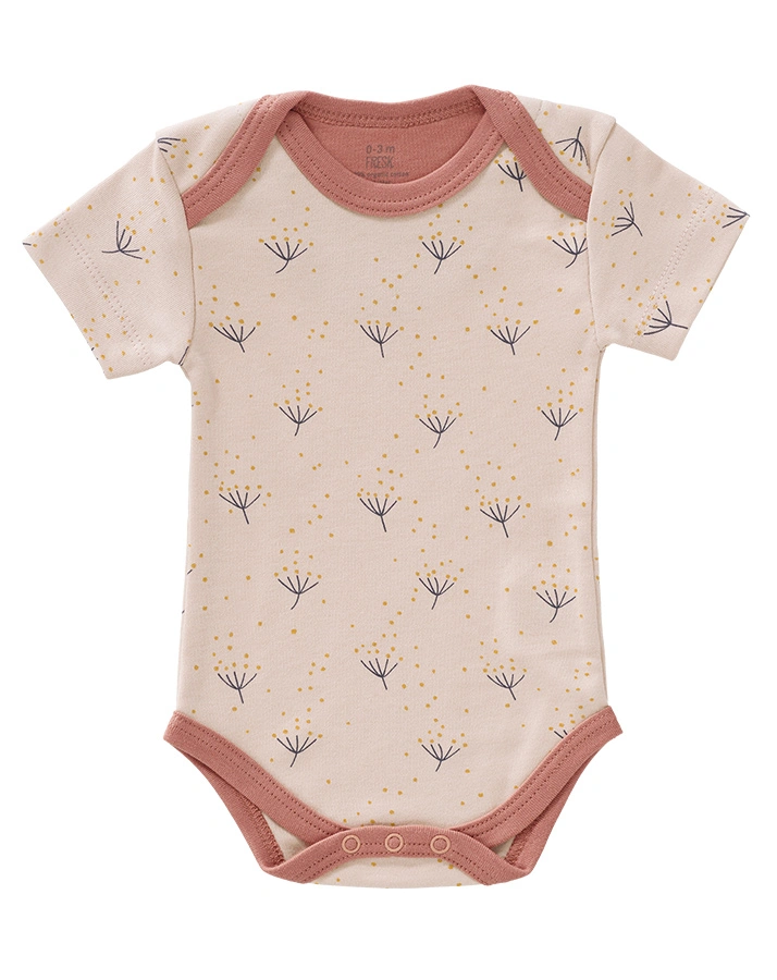 Kurzarm-Body DANDELION in softrose