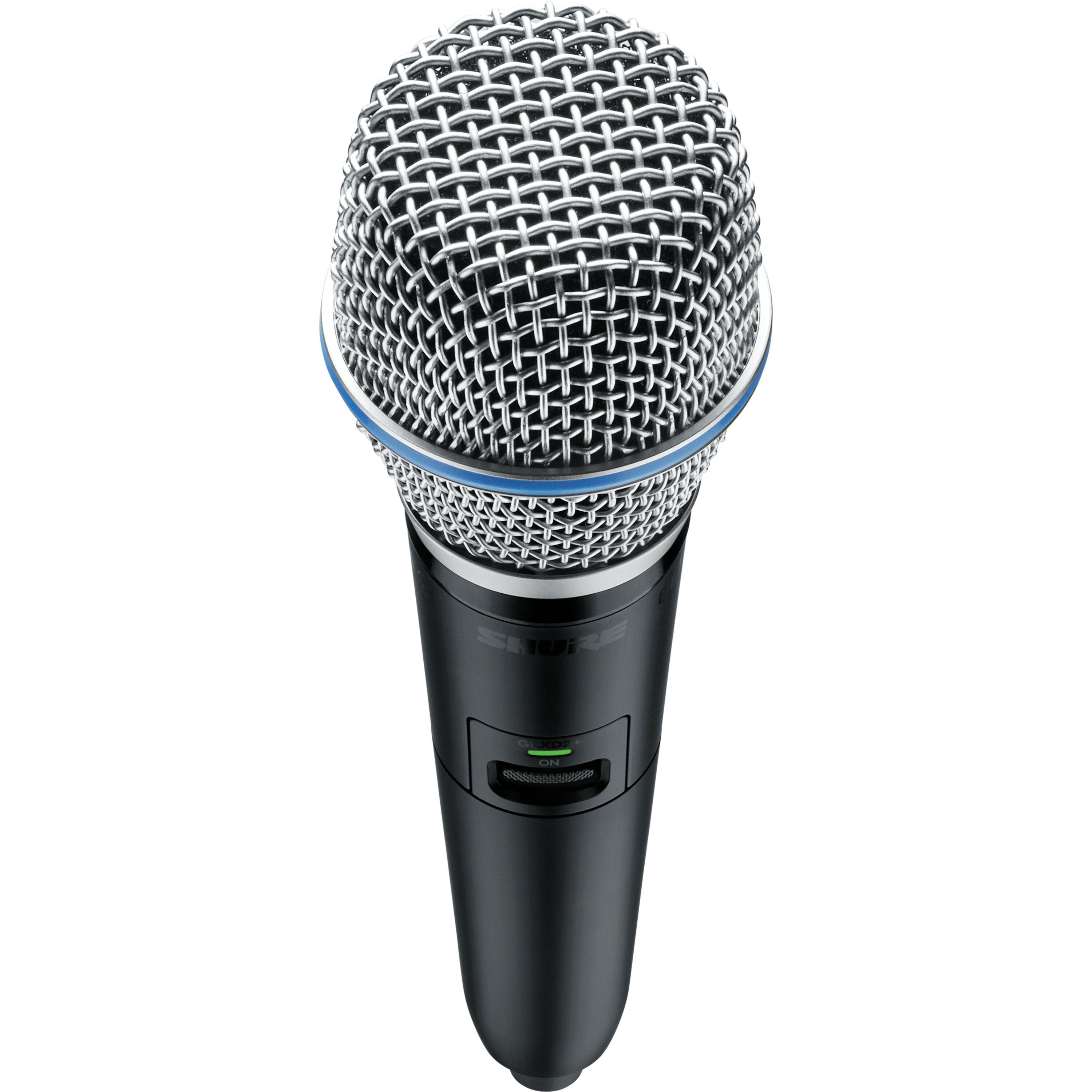 Shure GLXD2+/B87A handheld zender met Beta87A condensator capsule