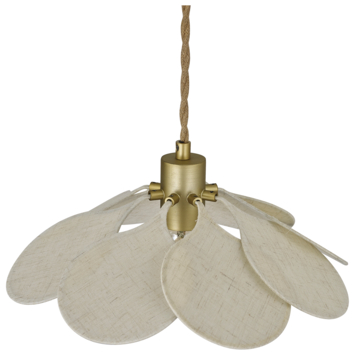 KARWEI hanglamp Linde XS beige Ø33cm