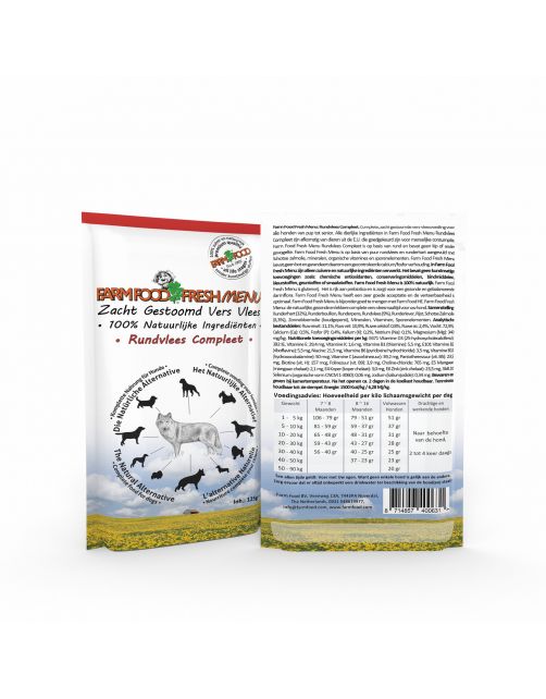 Farm Food Fresh Menu 125 g - Hondenvoer