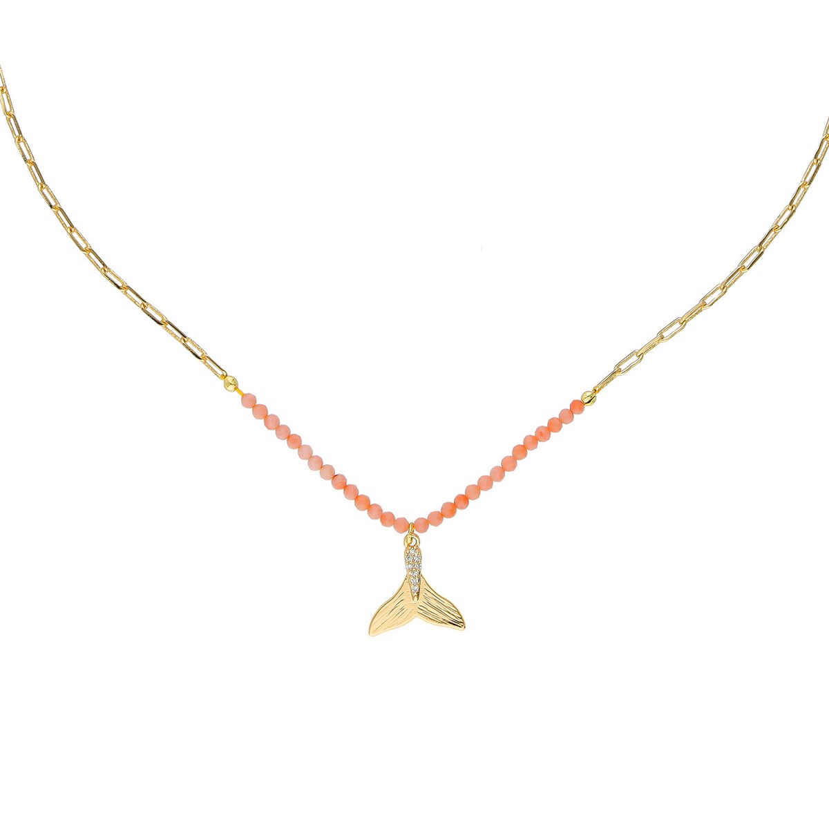 Collier Hipanema Willy corail