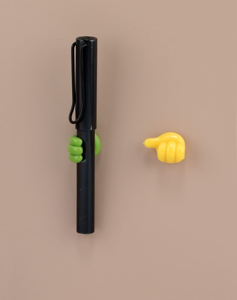 Worthbuy - Set van 4: Thumb Up Plastic Make-up Spatel Houder