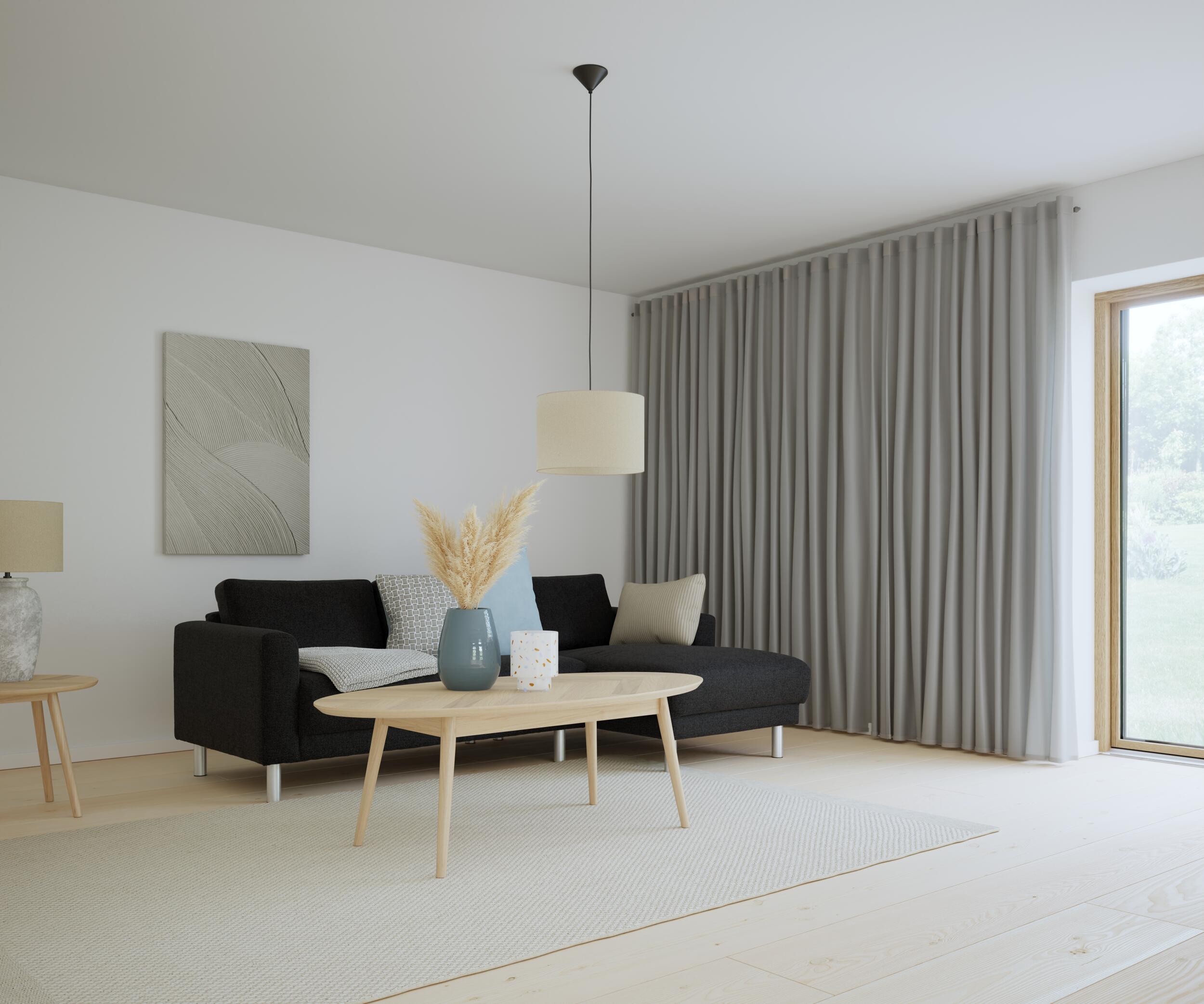 Cleveland højrevendt sofa med chaiselong