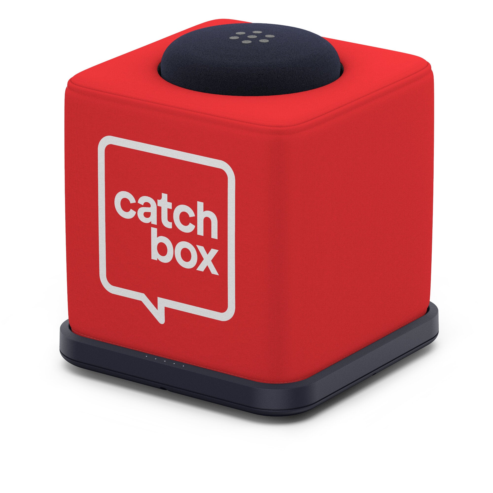 Catchbox Plus System 4 channel DANTE 1 Cube 1 Clip 1 Stick draadloze combinatieset