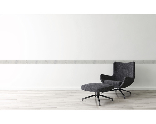 Rand 3054-11 Alleen randen Vertakt wit 5 m x 13 cm