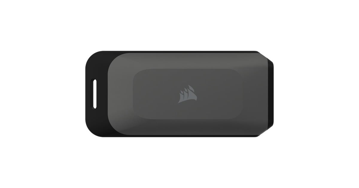 CorsairEX100U, 4 TB externe SSD  (Zwart, CSSD-EX100U4TB, USB-C)
