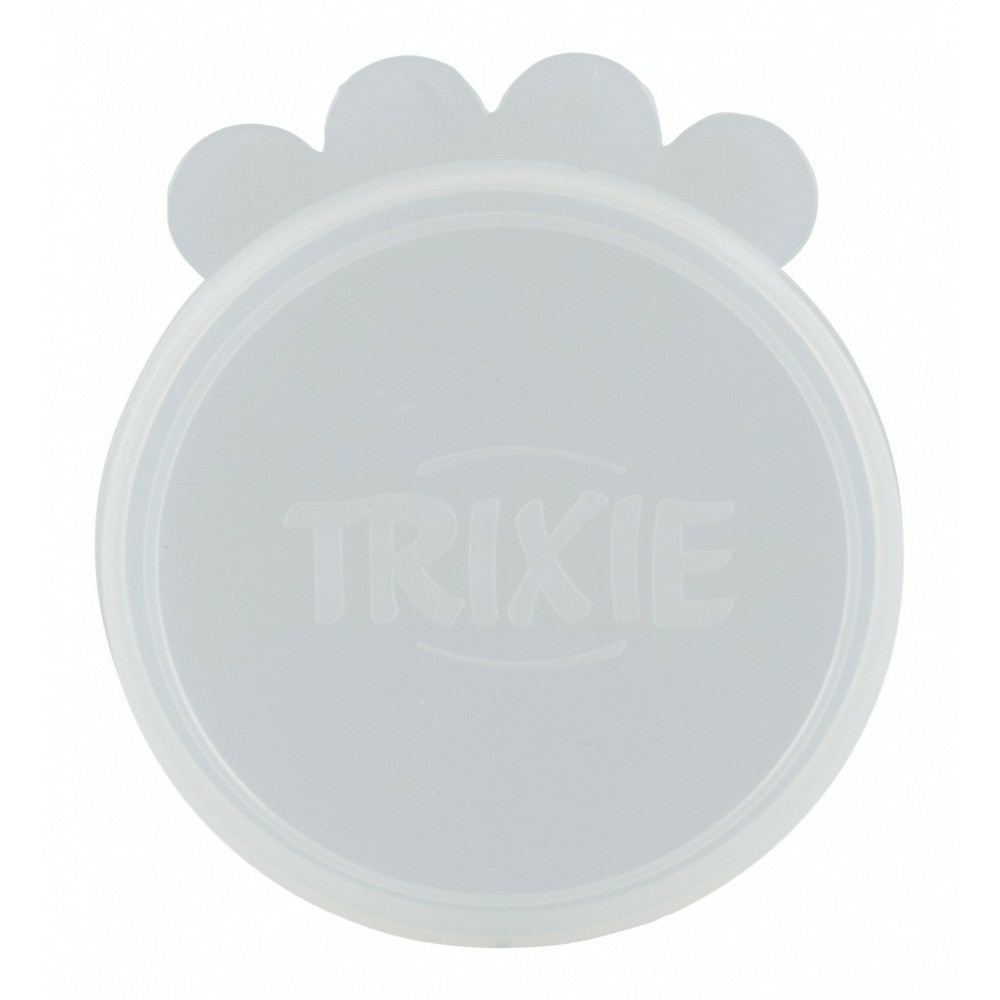 Couvercles ø 10.6 cm pour conserve alimentaire des animaux, en silicone.