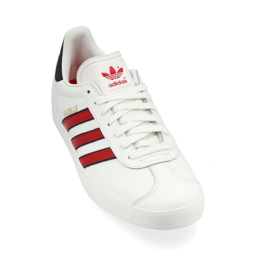 adidas Originals Chaussures Gazelle - Blanc/Rouge/Noir