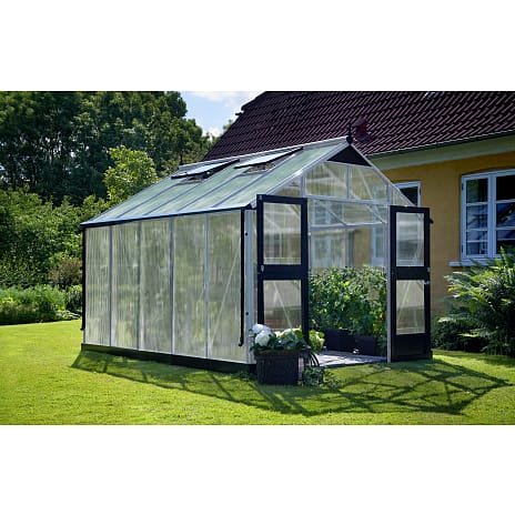 Juliana Premium drivhus - Aluminium