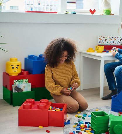 LEGO® Storage Aufbewahrungsbox - Klein - Kopf - 19 cm - Junge