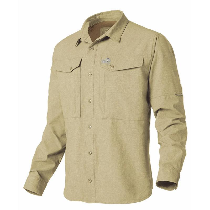 Chemise Manches Longues Homme Geoff Anderson Zulo Ii L/S - Vert