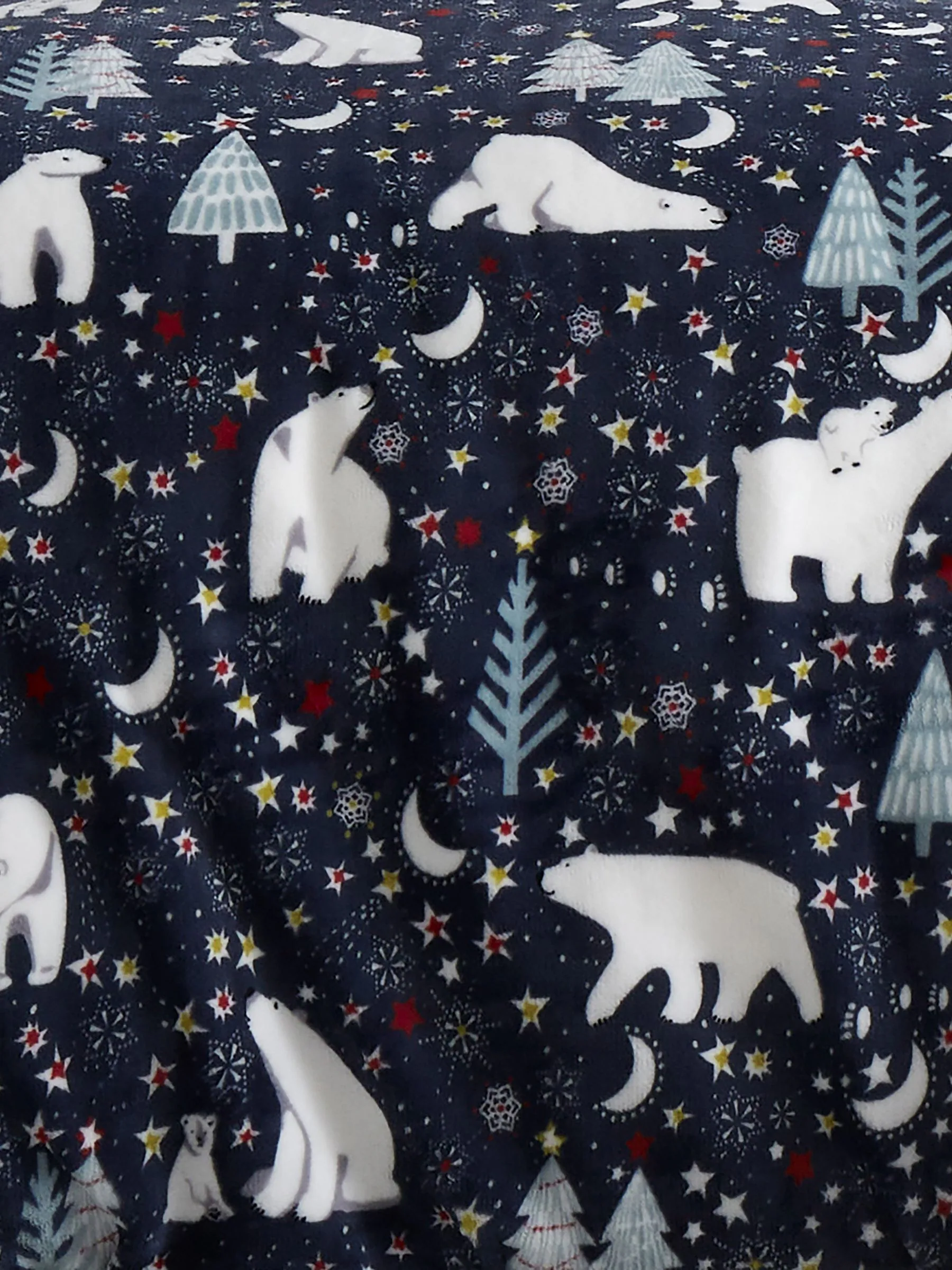 Fusion Plush Christmas Duvet Cover Set