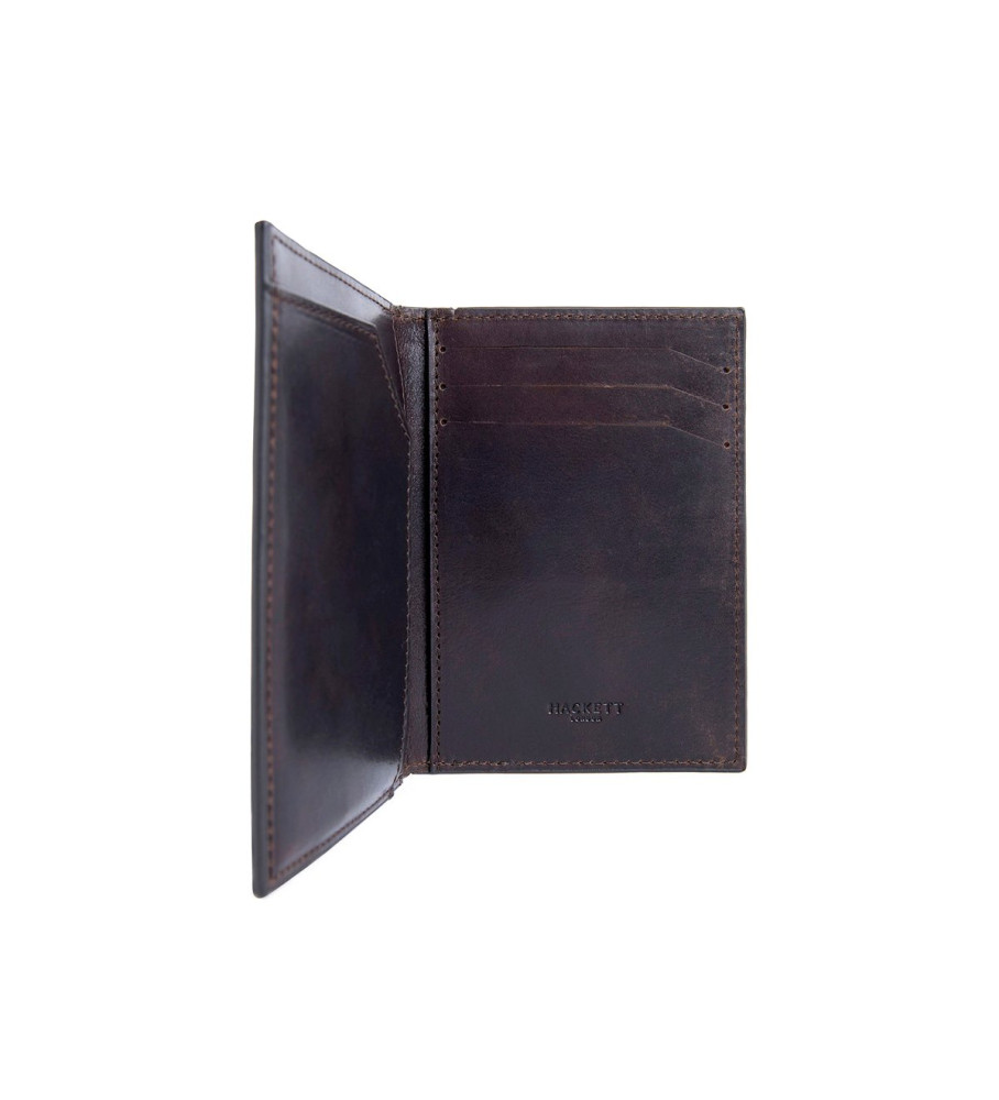 Carteira Hackett Velo Book Marrom