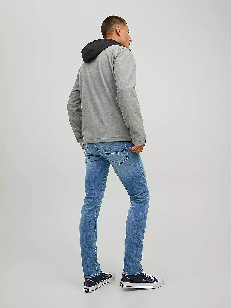 JACK & JONES Jeans Slim Fit JJIGLENN hellblau