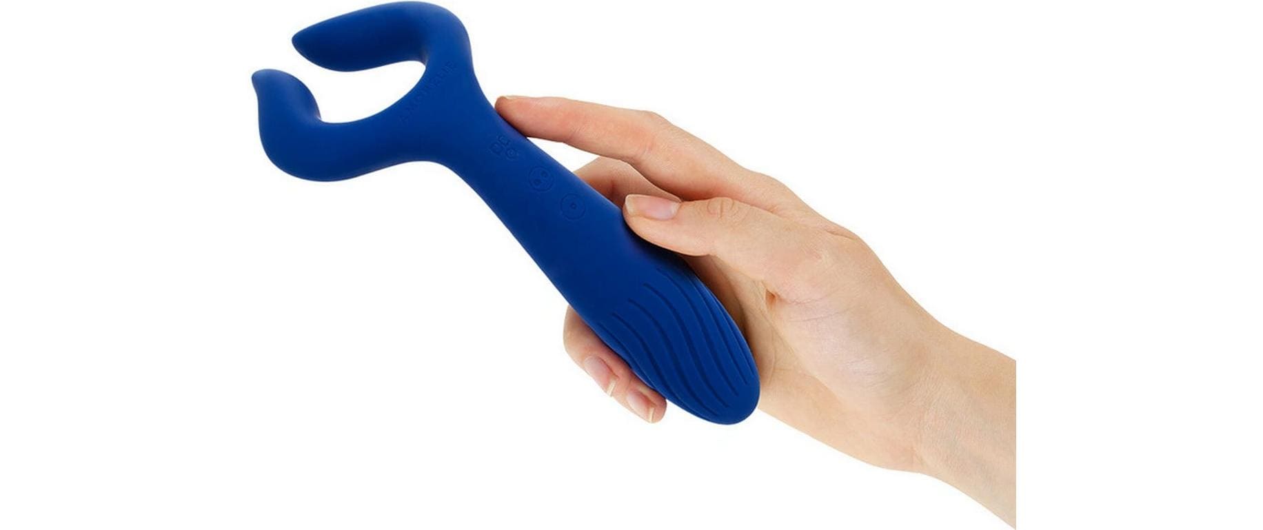 Paarvibrator ThrillInnovativer Alleskönner Vibrator, Masturbator, Anal- und Paartoy in einem