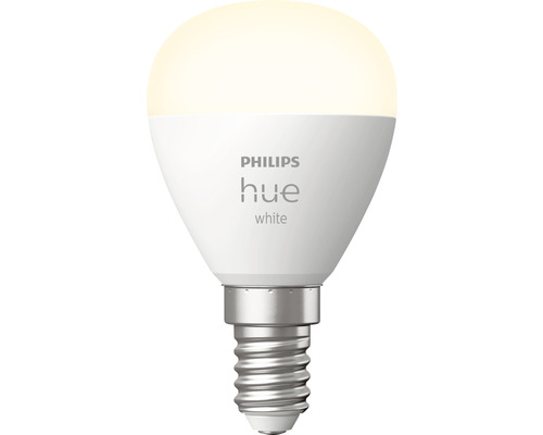 Philips Hue Druppellamp Wit Dimbaar Wit E14 5.7W 470 lm Warm Wit - Compatibel met SMART HOME van Hornbach