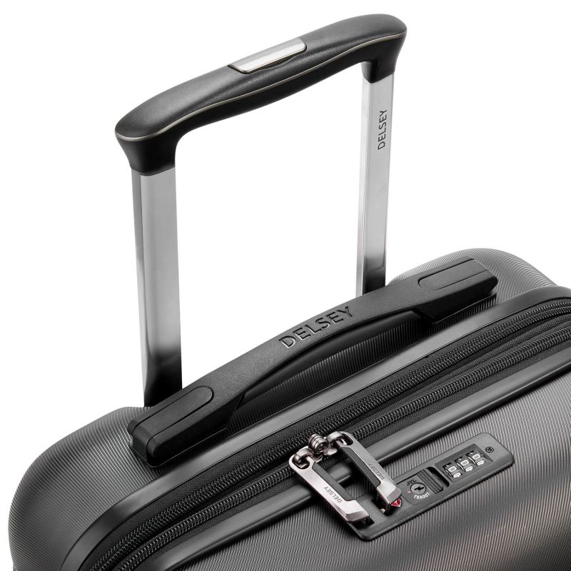 Valise cabine rigide Air Armour Slim 55 cm Noir