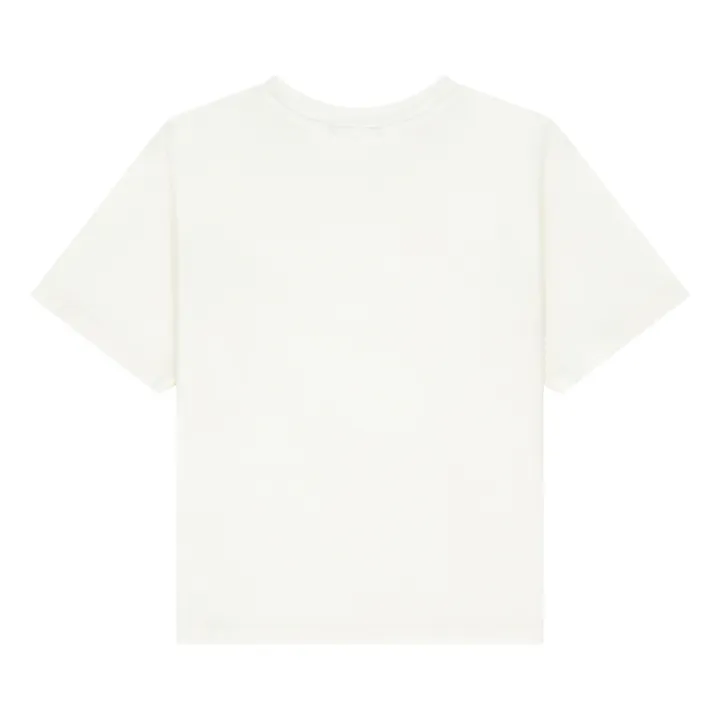 Hundred Pieces T-shirt Manches Courte Coton Bio | Ecru